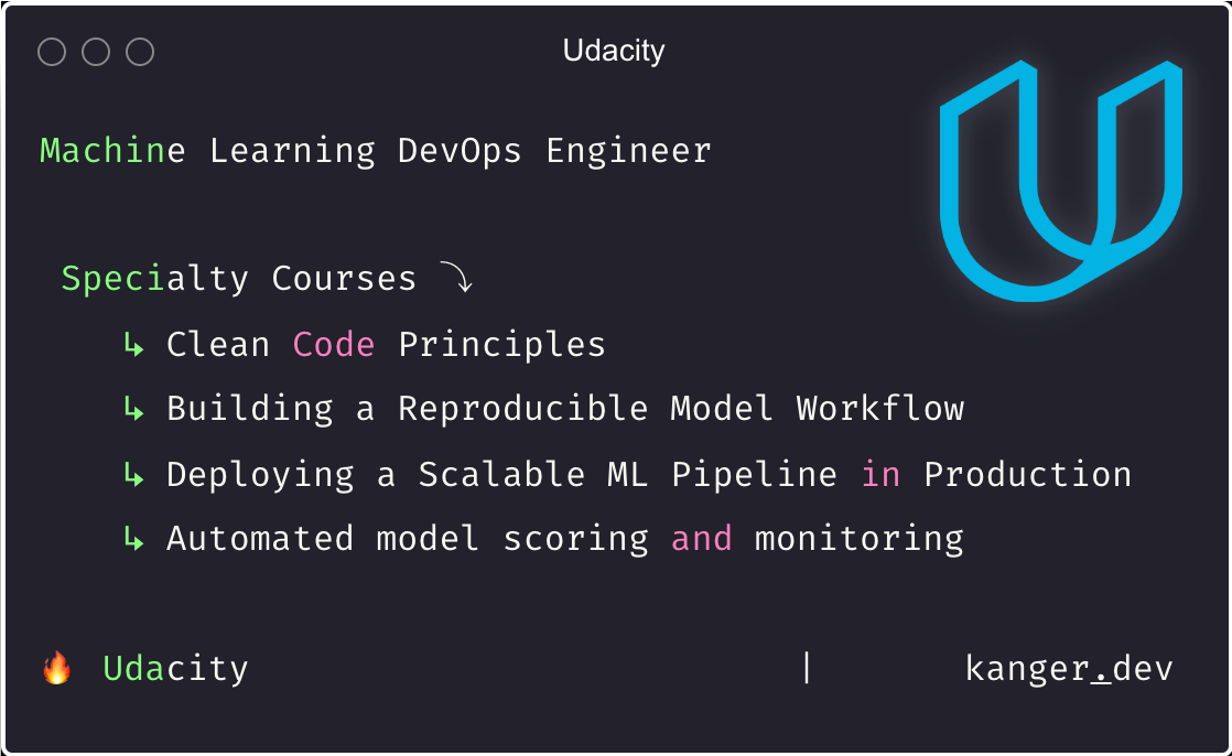 MLOps certification
