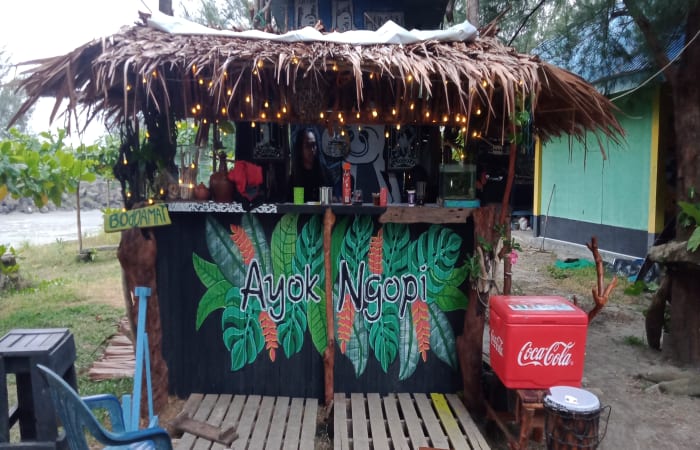 Tropical Mural...acrilic On The Wall, 1,5 X 2 Meter