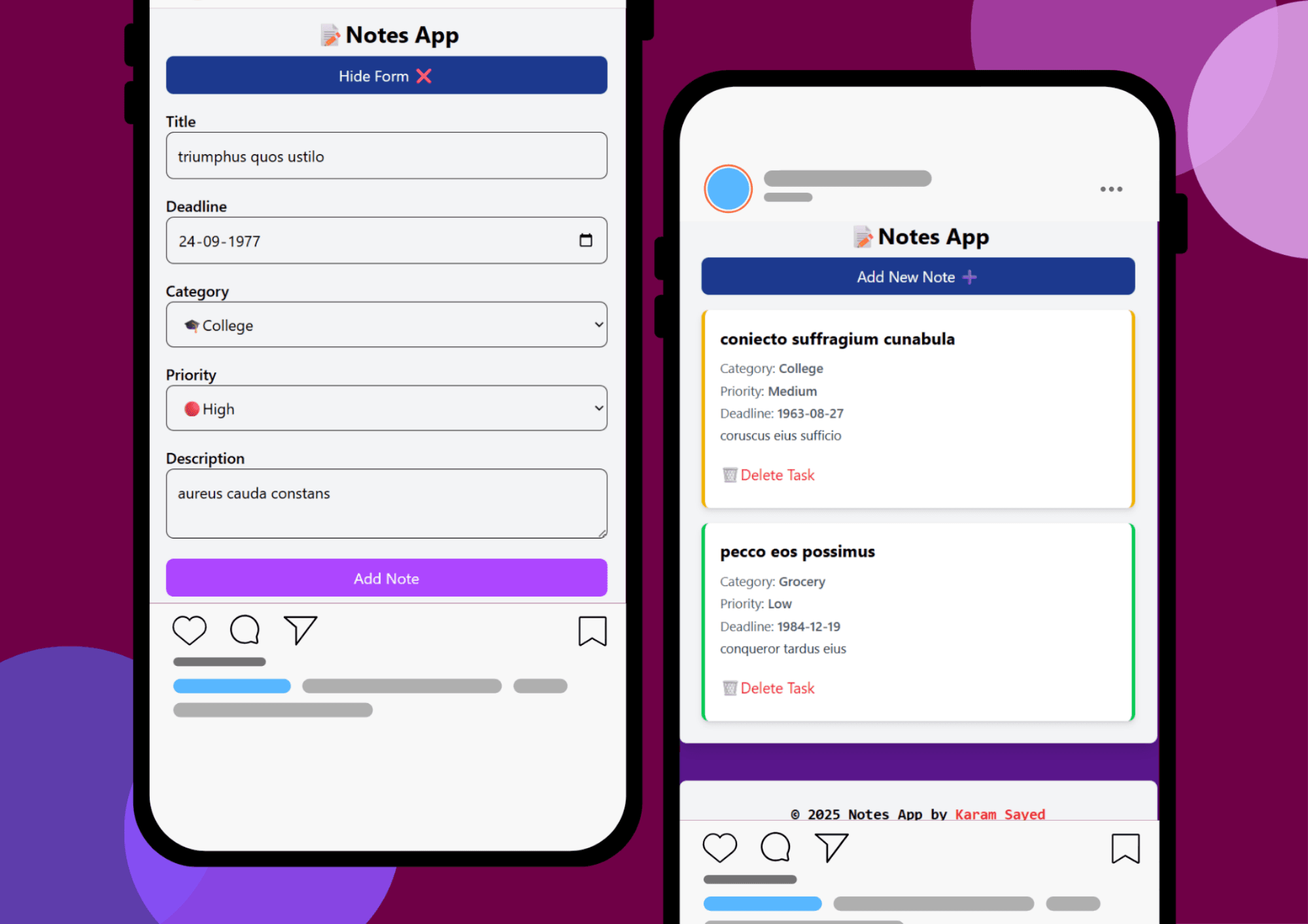 Notes App