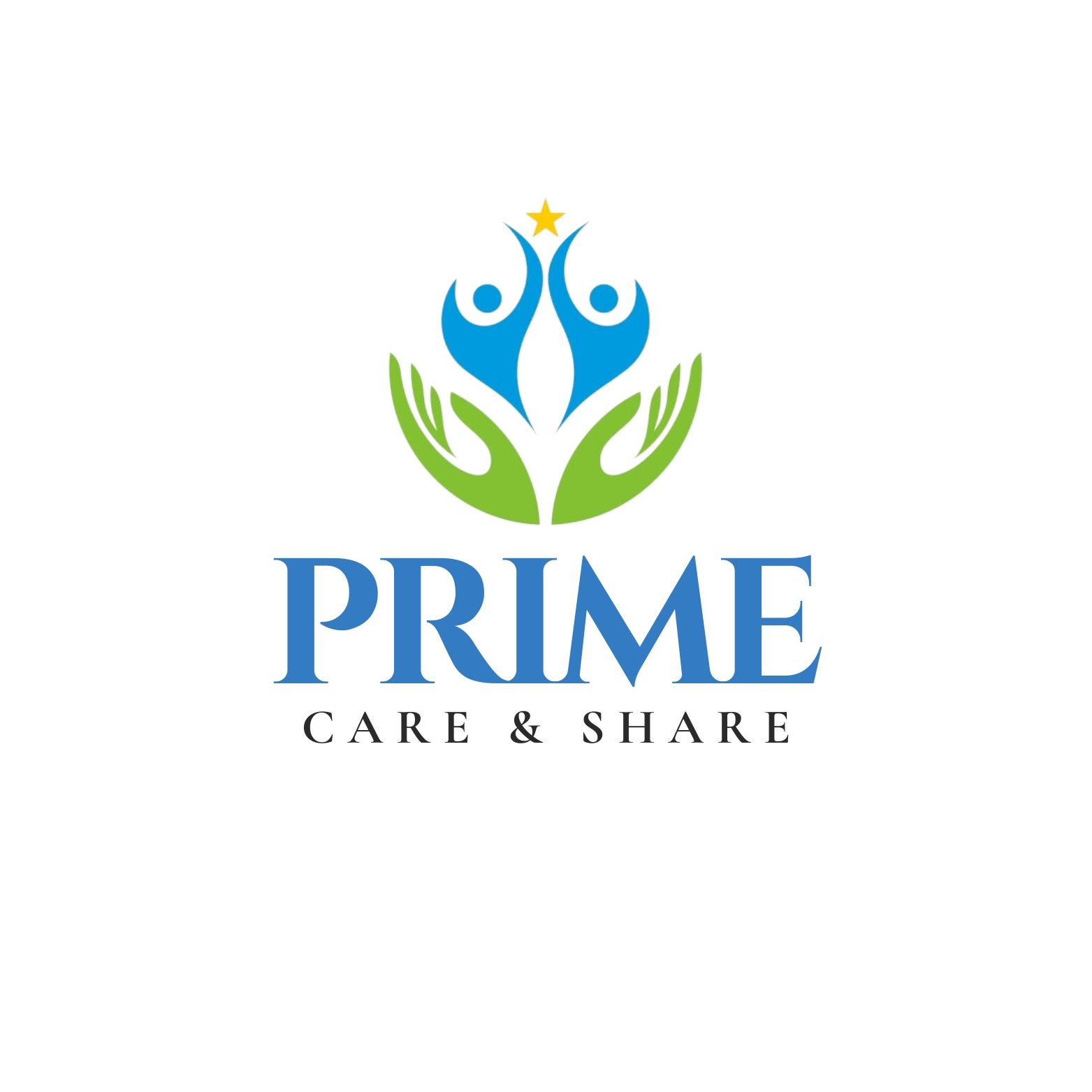 Prime care and Share logo