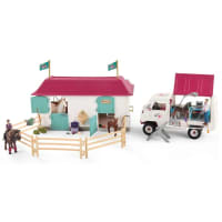 Schleich Horse Club 72147 Eläinlääkärin vierailu tallilla   verkkokauppa