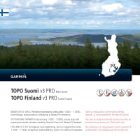 Garmin Topo Suomi V3 Pro koko Suomi kartta  verkkokauppa