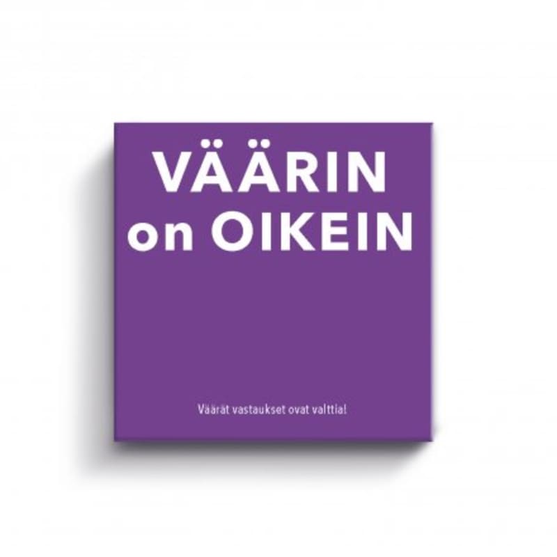 Tactic Gift Game - Väärin on oikein peli  verkkokauppa