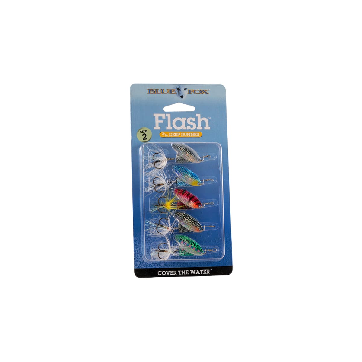 Blue Fox Flash Spinner Kit