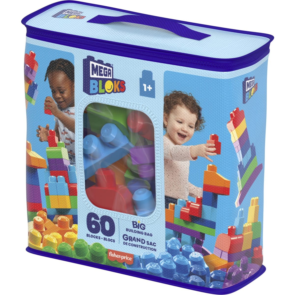 Mega bloks fisher price 60 pieces sale