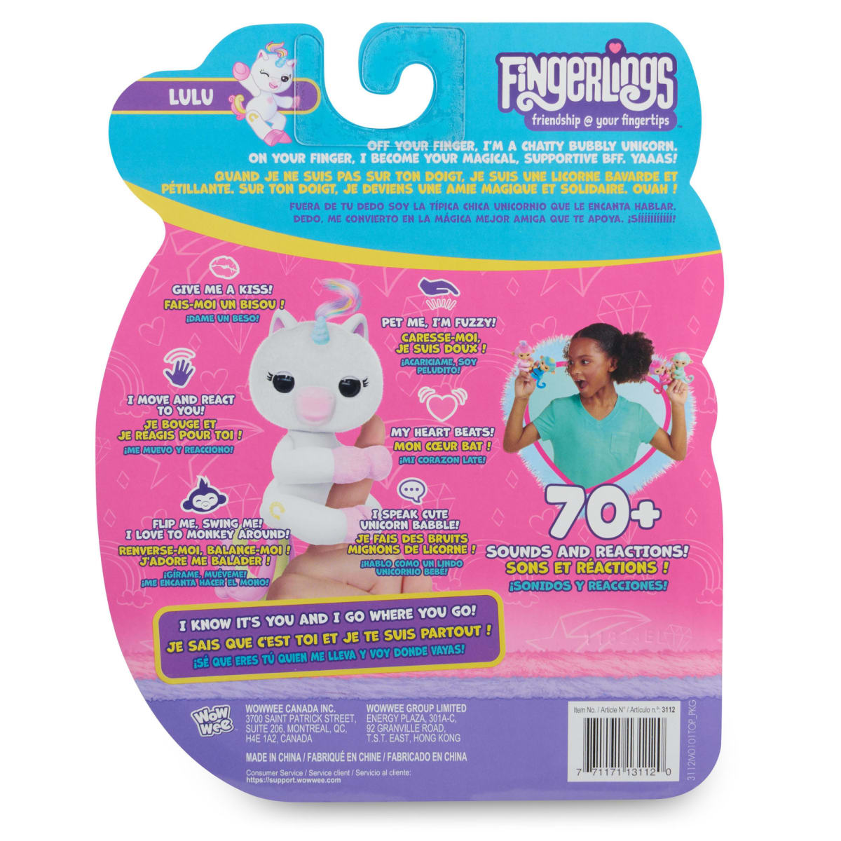 Fingerlings light sale up unicorn