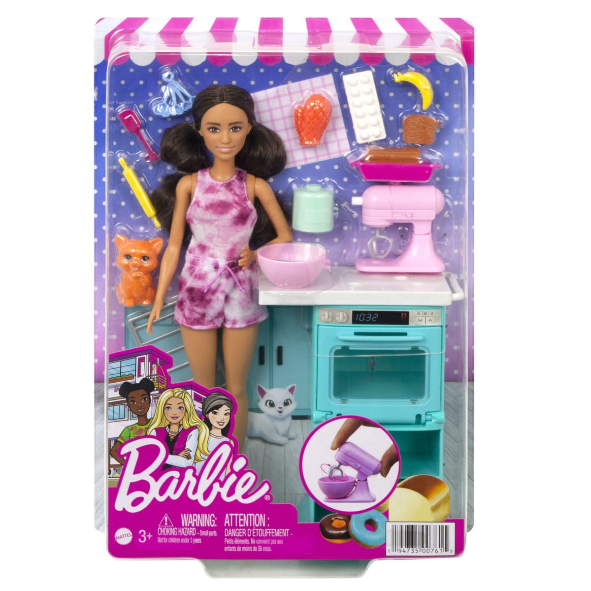 Barbie Doll With Piece Count nukke  verkkokauppa