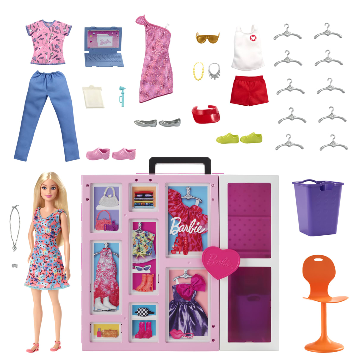 Barbie Dream Closet 2.0 vaatekaappi Karkkainen verkkokauppa