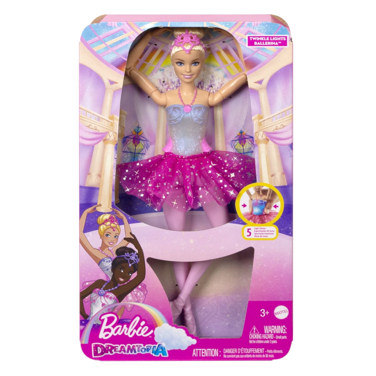 Barbie Twinkle Lights Ballerina nukke  verkkokauppa