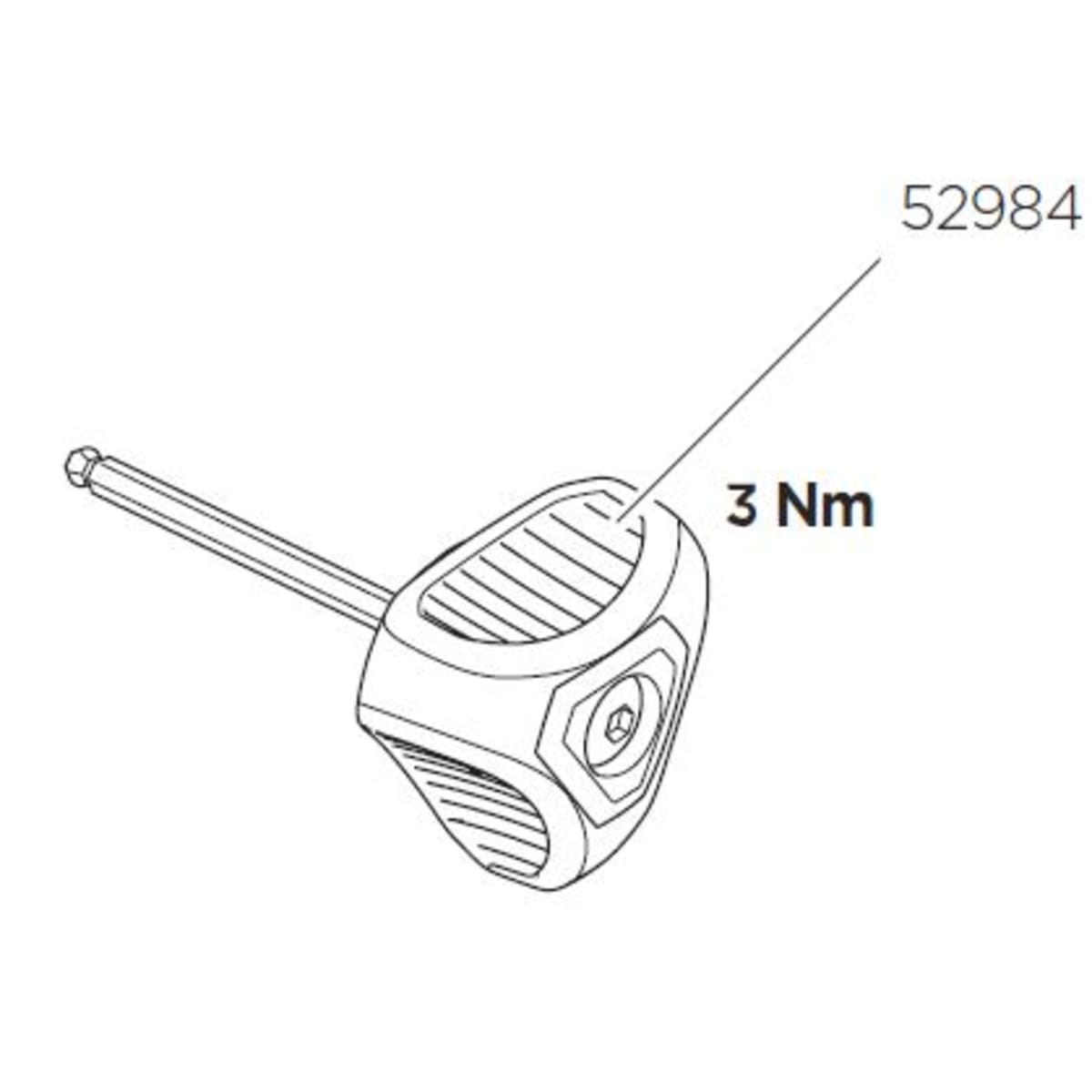 Thule TH 52984 Momenttiavain 3 Nm  verkkokauppa