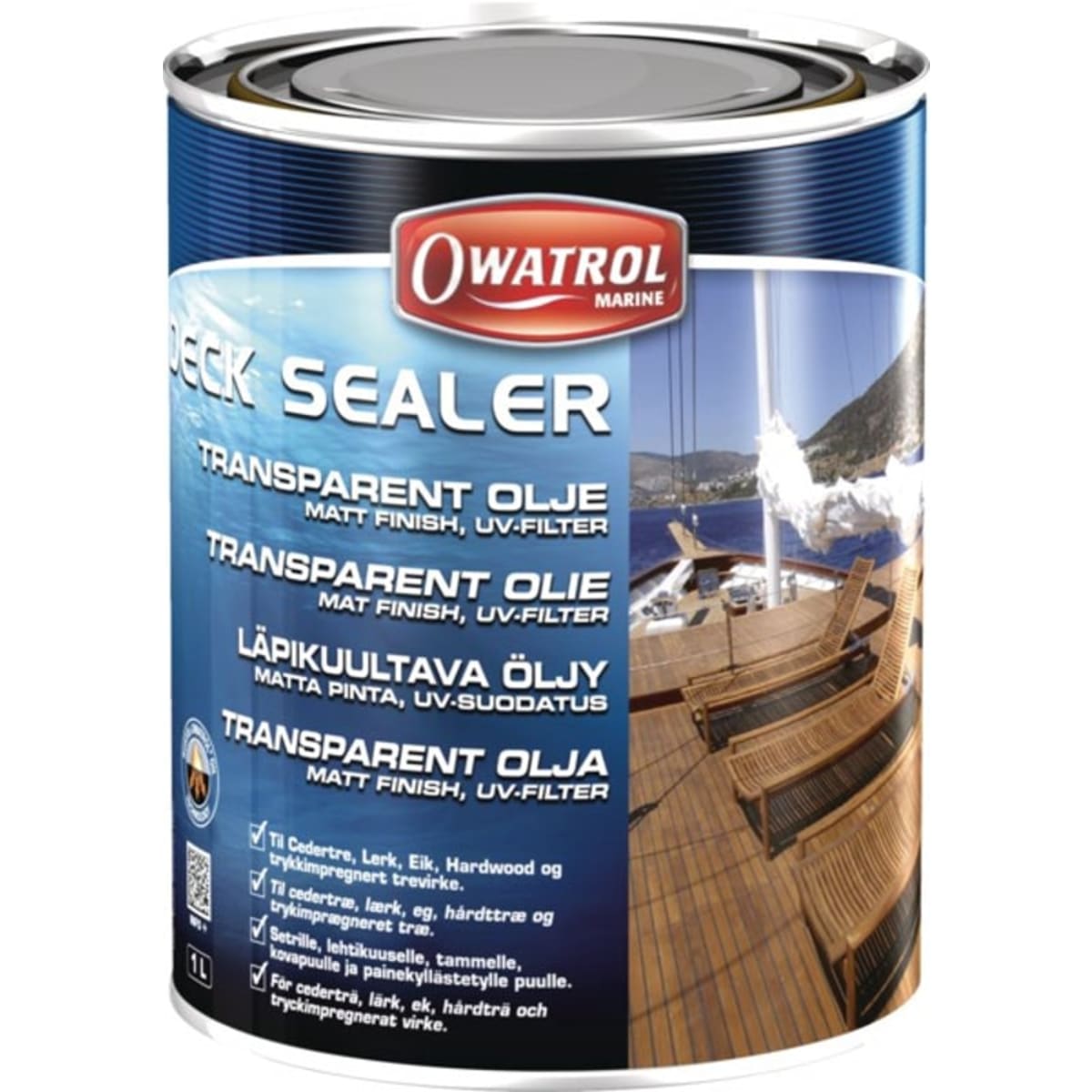 Owatrol Deck Sealer 1l öljy  verkkokauppa