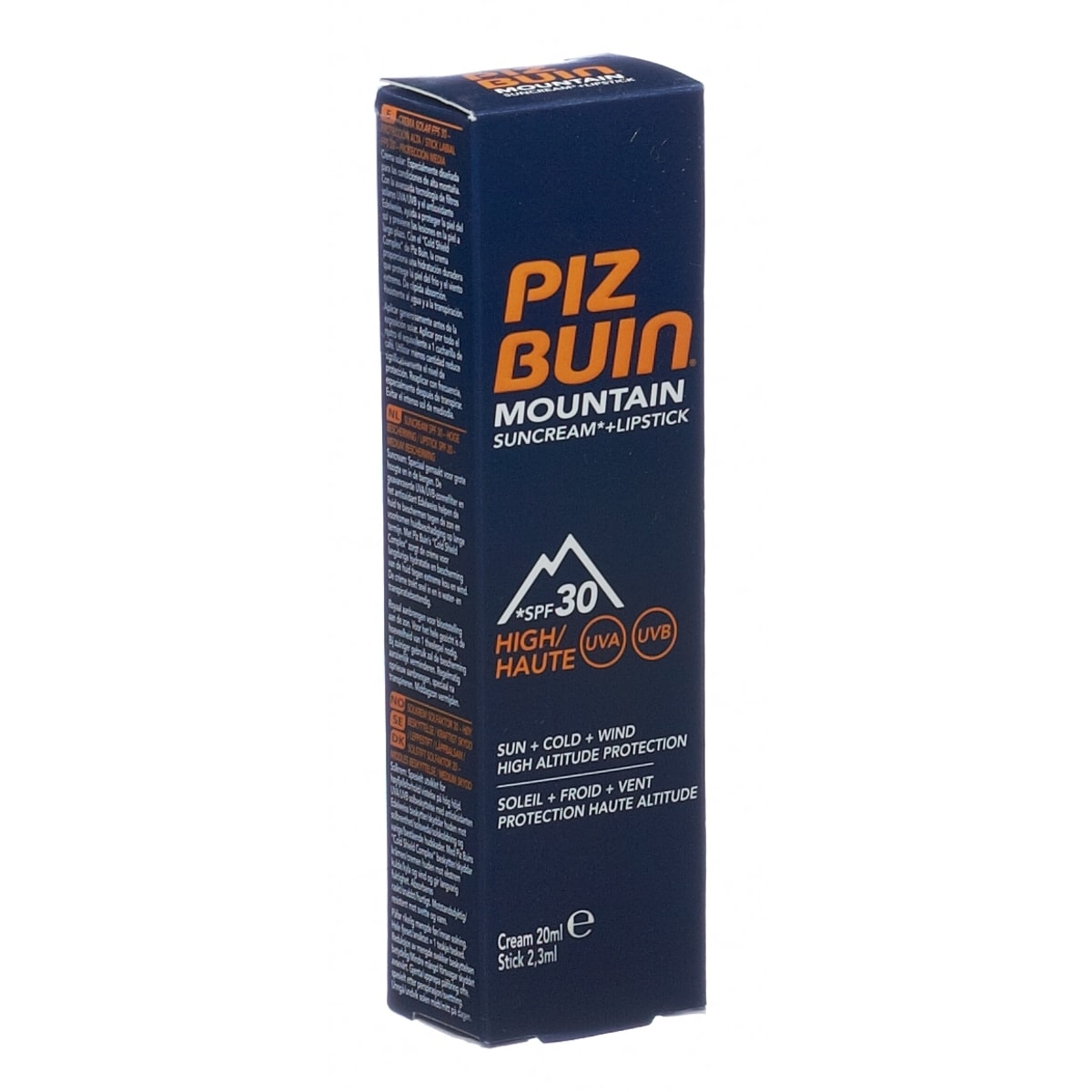 Piz Buin Mountain Suncream+Lipstick SK30 20 ml aurinkovoide   verkkokauppa