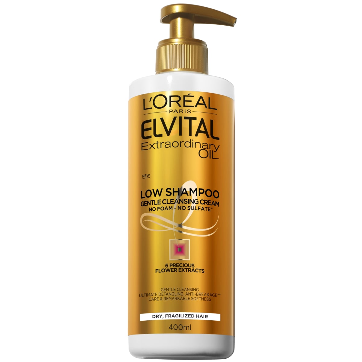 Fakultet sy fortov L'Oréal Paris Elvital Extraordinary Low 400 ml hellävaraisesti pesevä  voidemainen shampoo | Karkkainen.com verkkokauppa