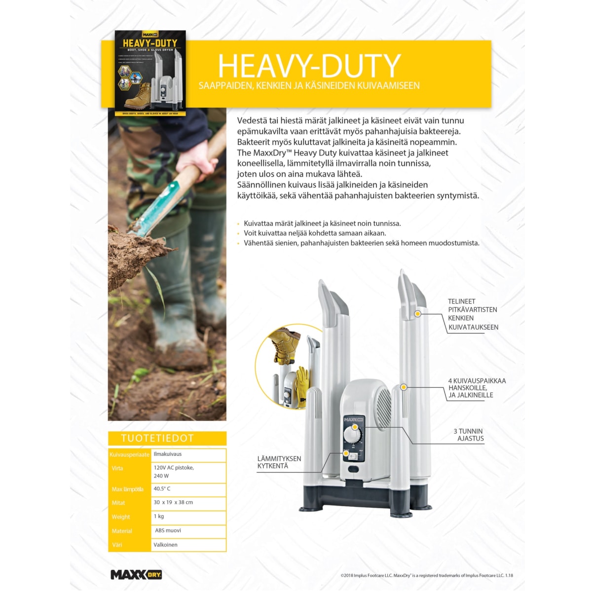 Maxxdry 2025 heavy duty