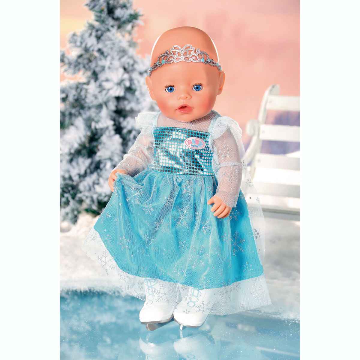 Baby Born Princess On Ice Set asu 43 cm nukelle Karkkainen