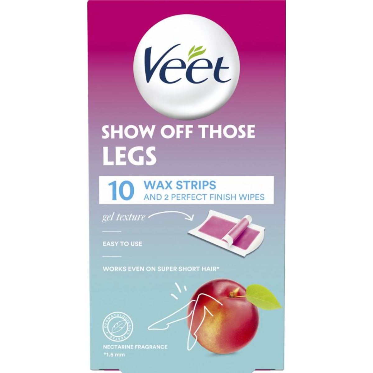 Veet Wax Legs 10 kpl kylmävahaliuska  verkkokauppa