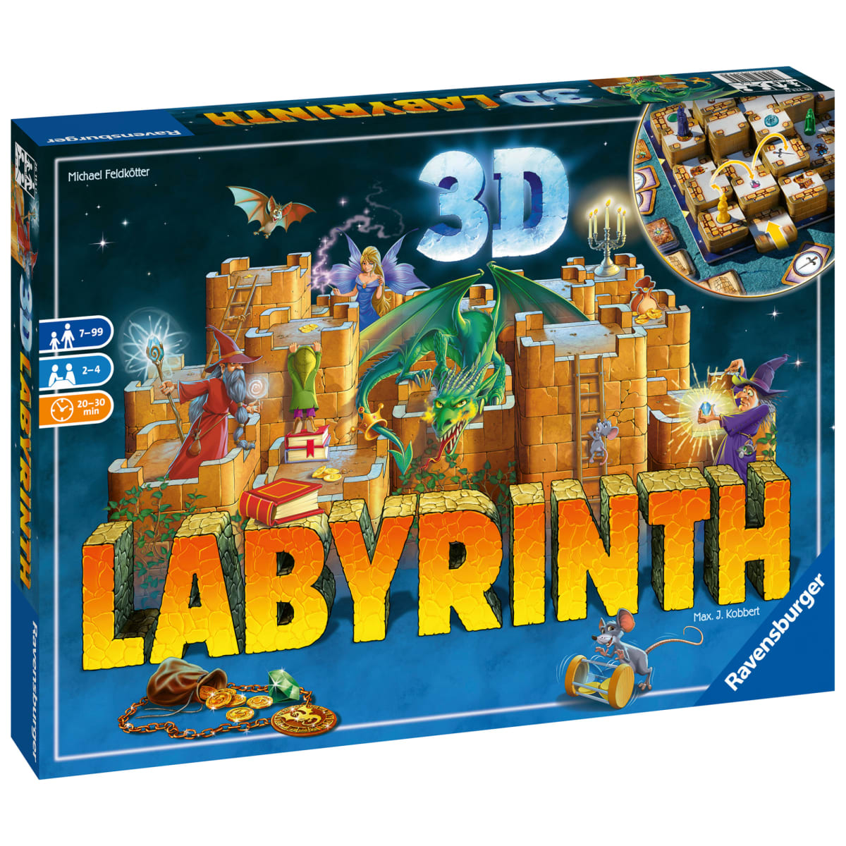 Ravensburger 3D Labyrinth muuttuva labyrintti  verkkokauppa