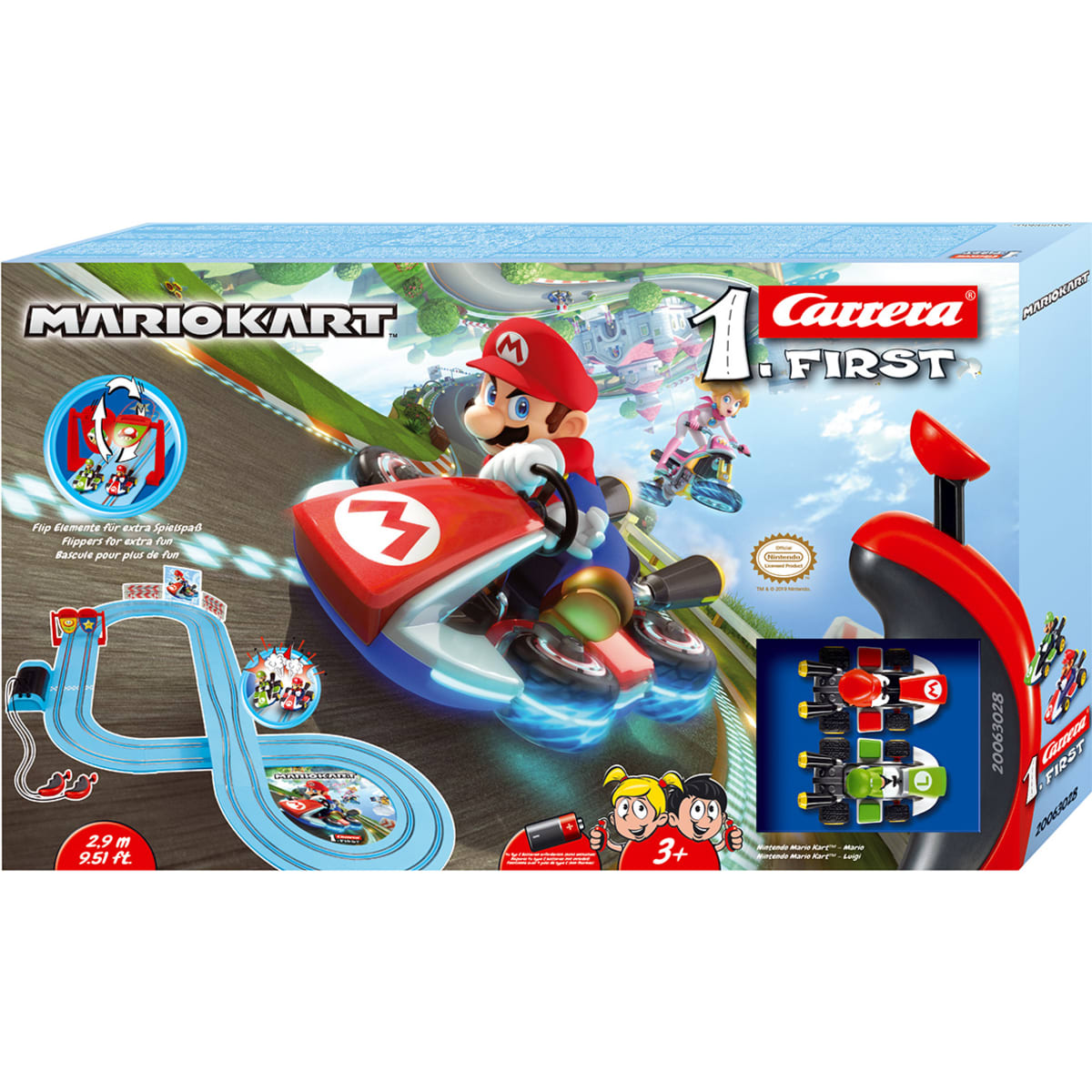 Carrera Nintendo Mario Kart 2,9m autorata  verkkokauppa