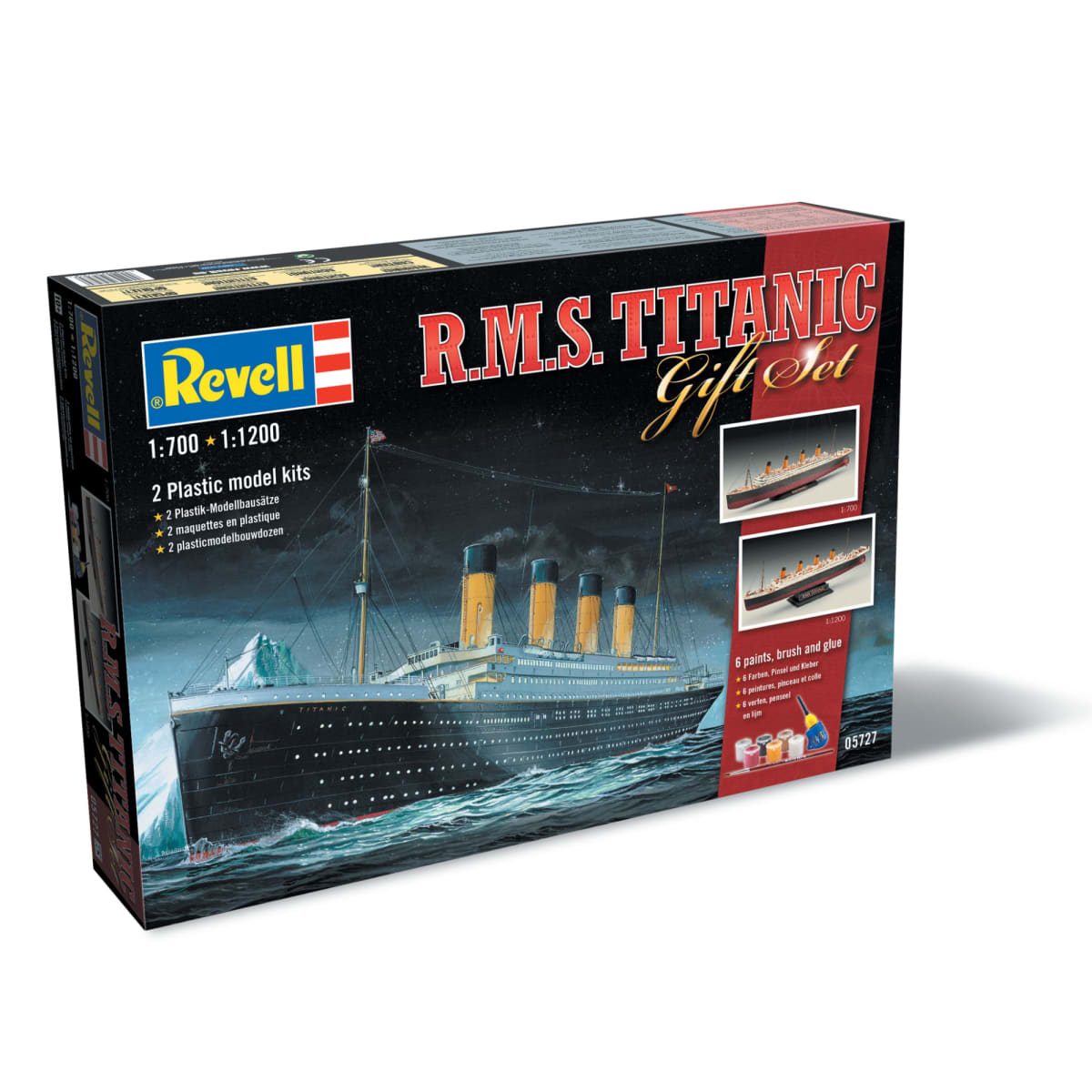 Revell Gift Set RMS Titanic 1:700 + 1:1200 pienoismalli   verkkokauppa