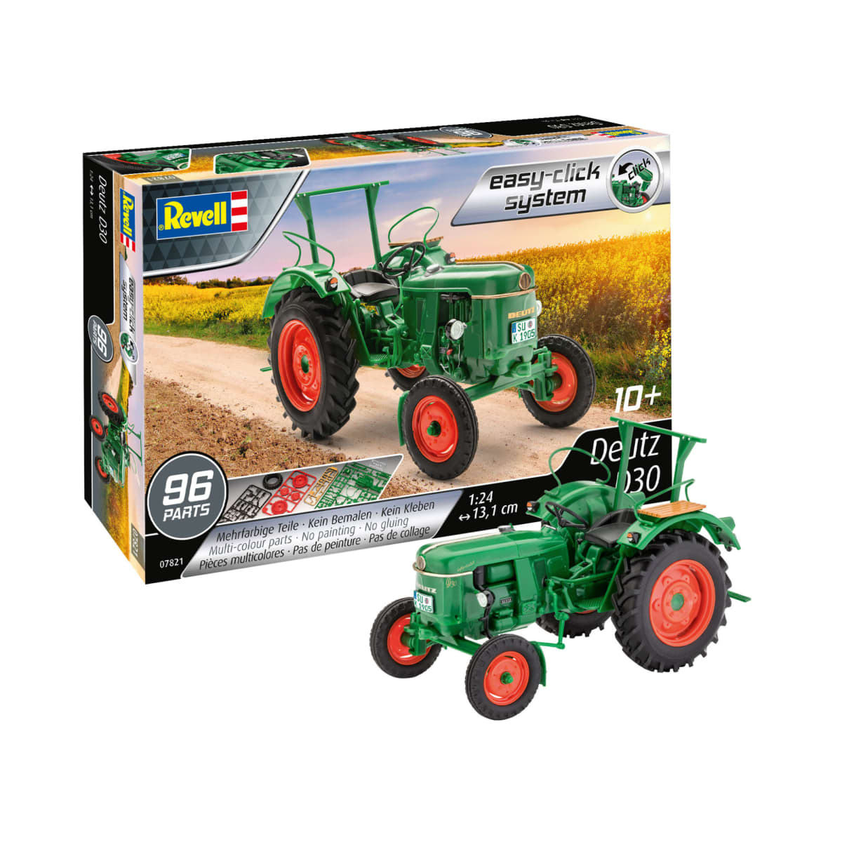 Revell Easy Click Deutz D30 1:24 pienoismalli  verkkokauppa