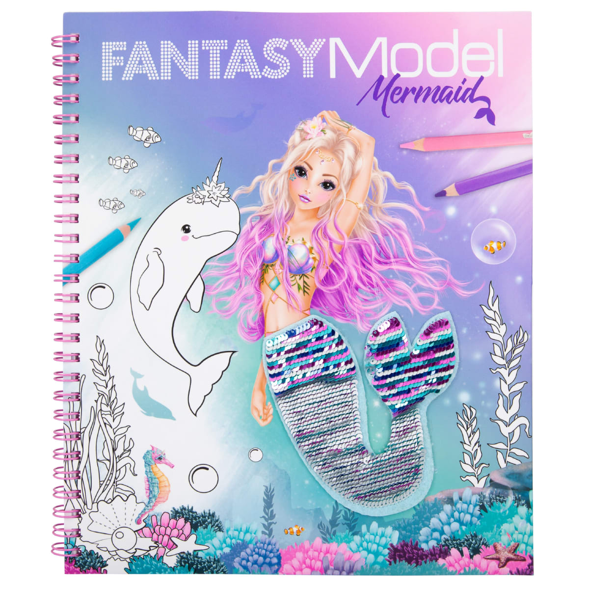 Fantasy Mermaid värityskirja  verkkokauppa