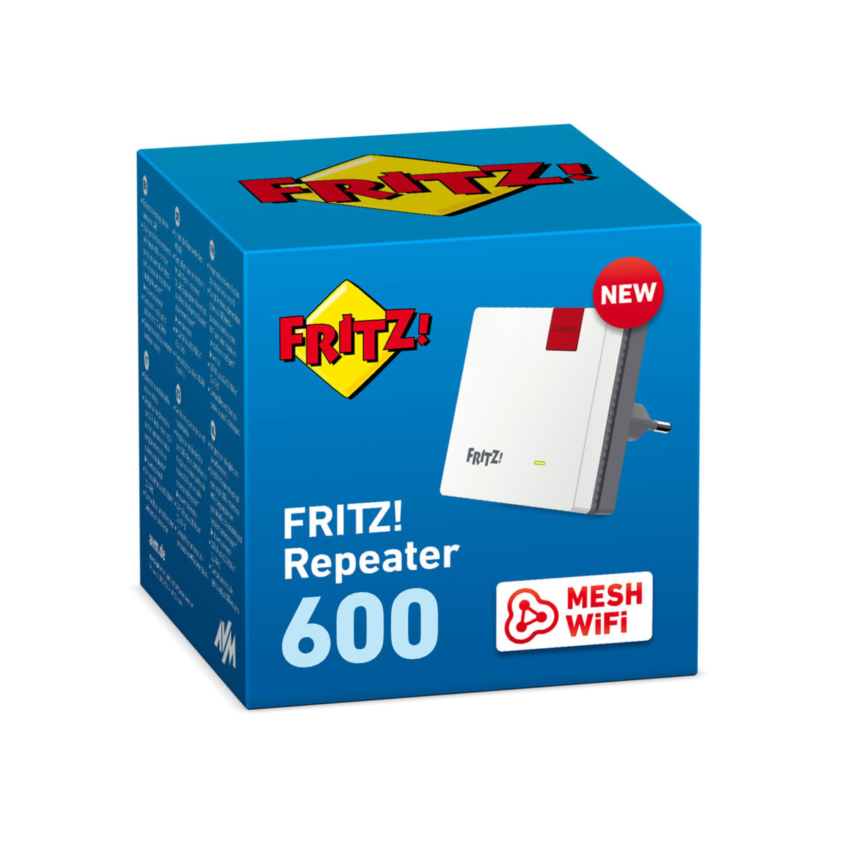 AVM FRITZ!Repeater 600 WLAN Mesh Repeater WLAN-Verstärker