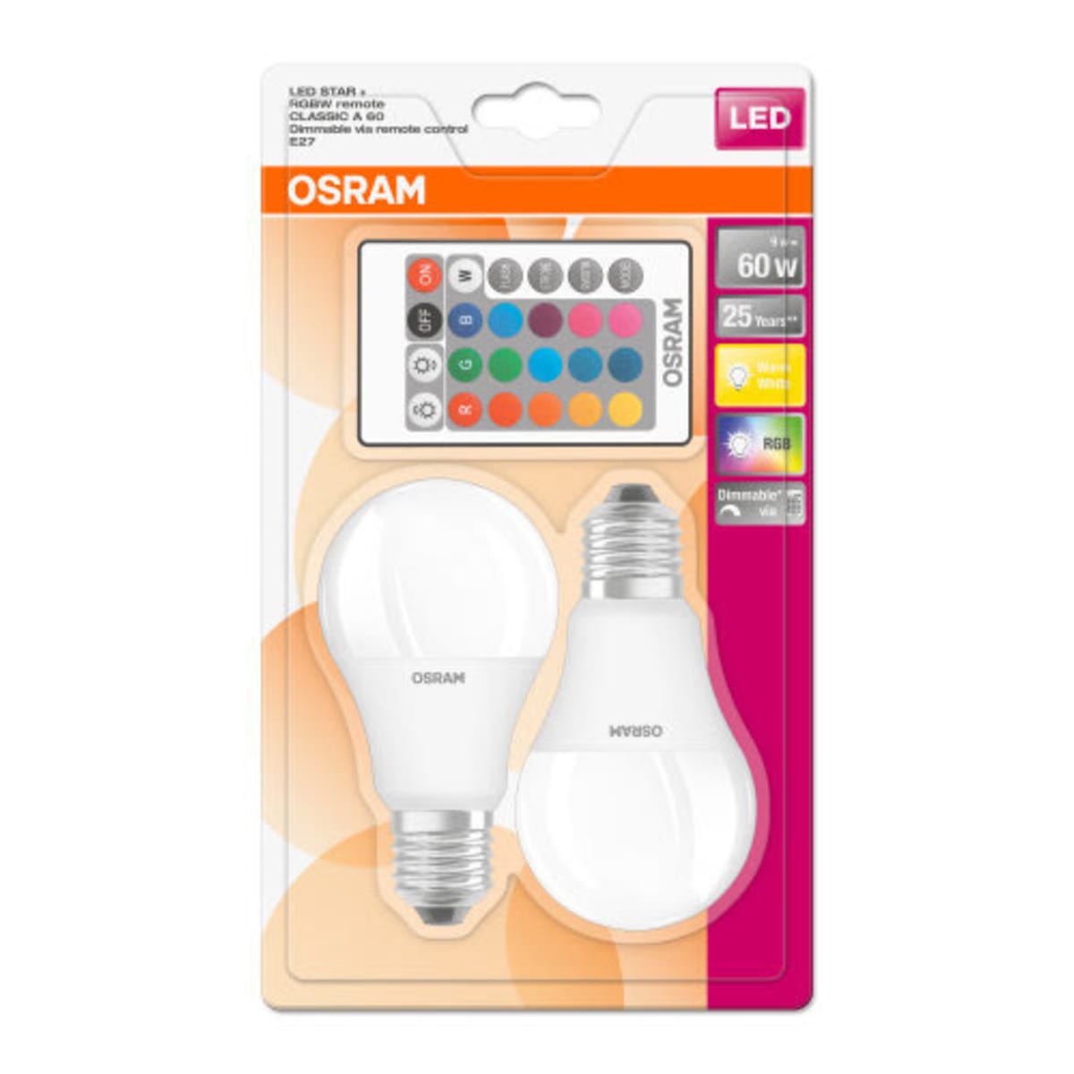 Osram e27 rgb new arrivals