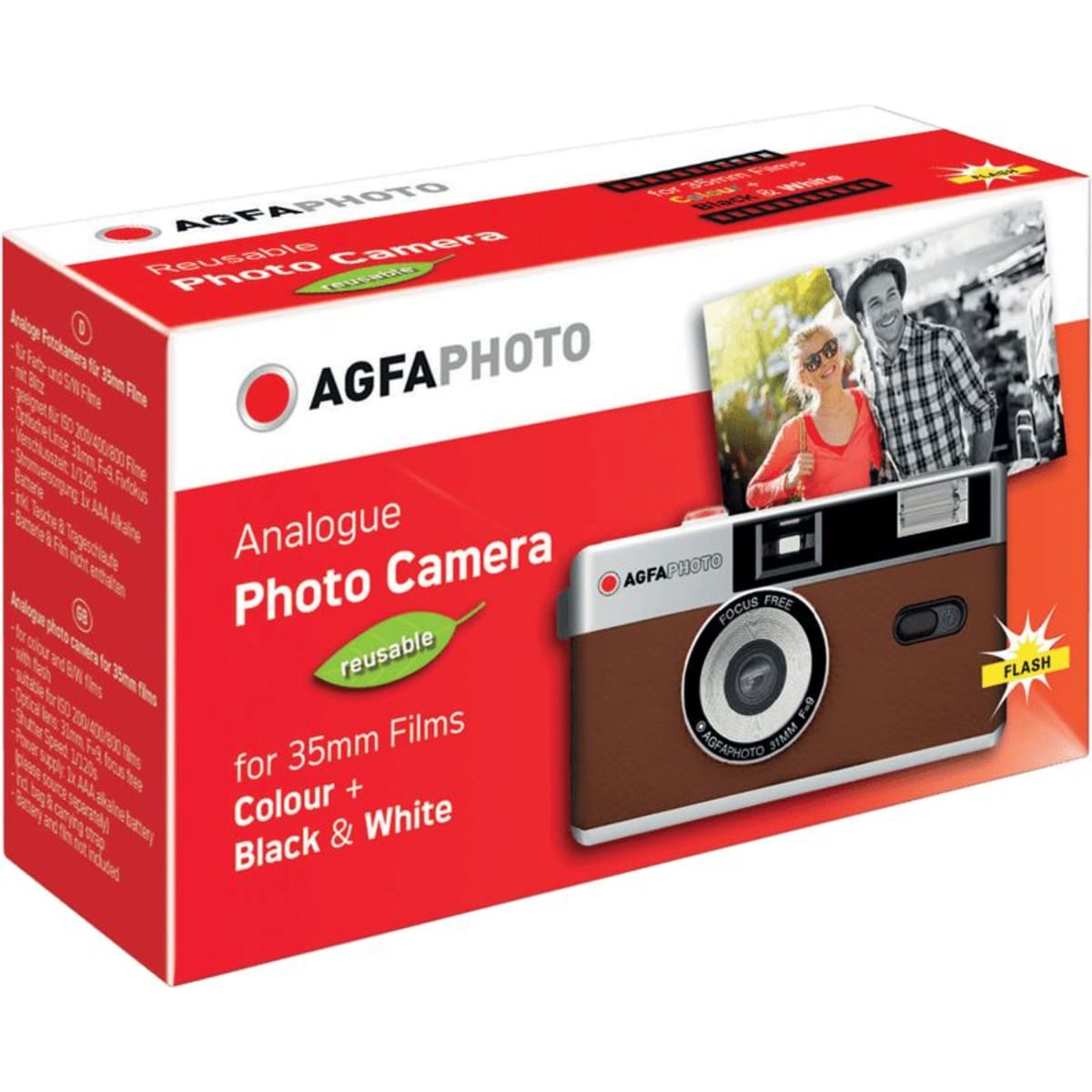 AgfaPhoto Reusable Camera 35mm filmikamera | Karkkainen.com verkkokauppa