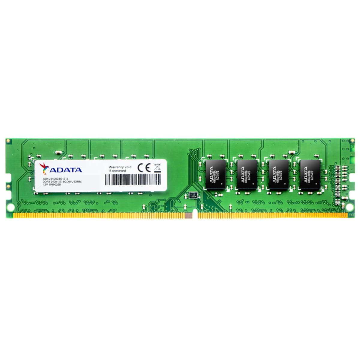 ADATA Premier 8GB U DIMM 2400 MHz DDR4 muisti Karkkainen