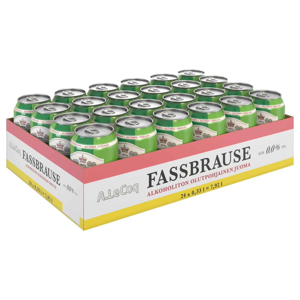 A. Le Coq Fassbrause Mojito 24x0,33l alkoholiton olut   verkkokauppa