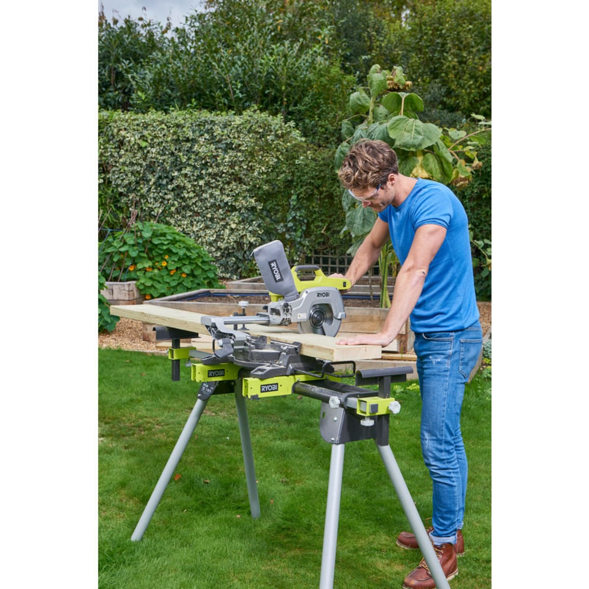 Ryobi ONE R18MS216 0 18V 216mm katkaisu ja jiirisaha runko