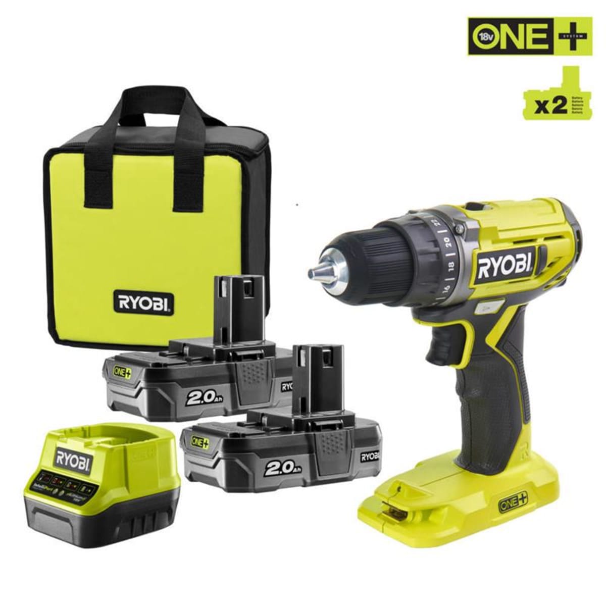 Ryobi clearance one+ r18dd2
