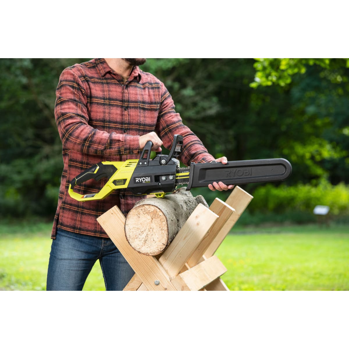 Ryobi ketjusaha 18v shop