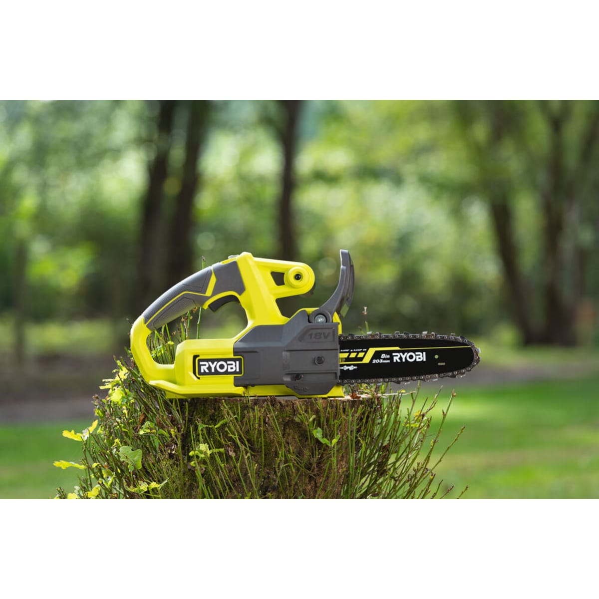 Ryobi One RY18CS20A 0 18V HP akkuketjusaha runko Karkkainen