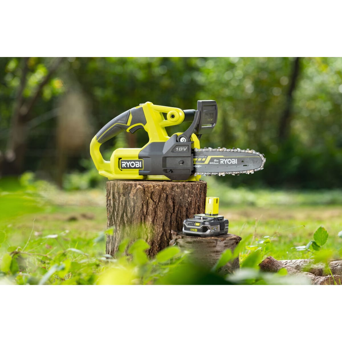 Ryobi One RY18CS20A 125 18V 2 5Ah akkuketjusaha Karkkainen verkkokauppa