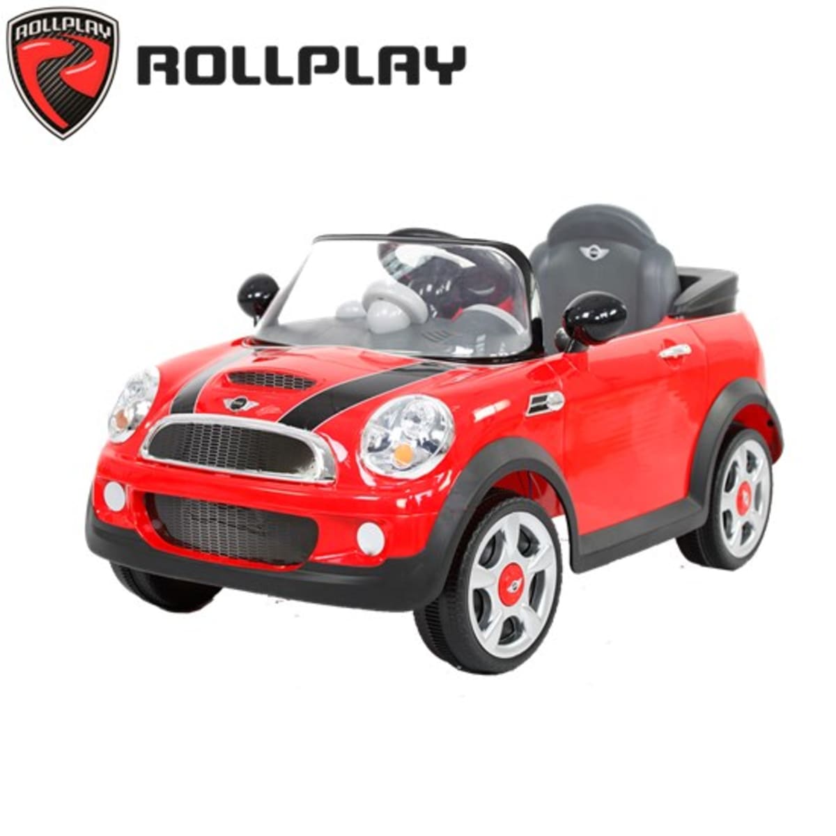 Rollplay Mini Cooper S Coupe Premium 12V punainen sähköauto   verkkokauppa