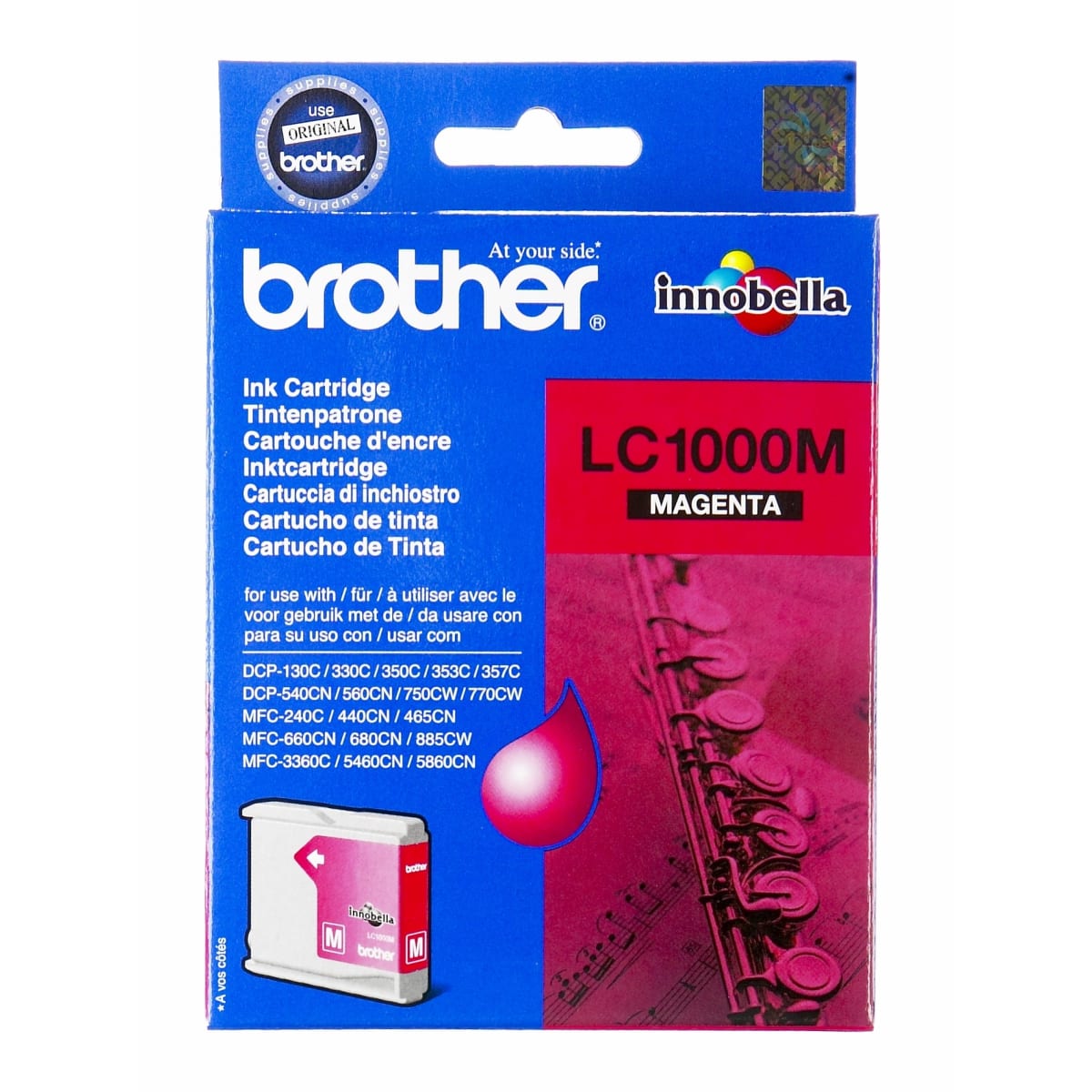 Brother LC1000M magenta mustepatruuna  verkkokauppa