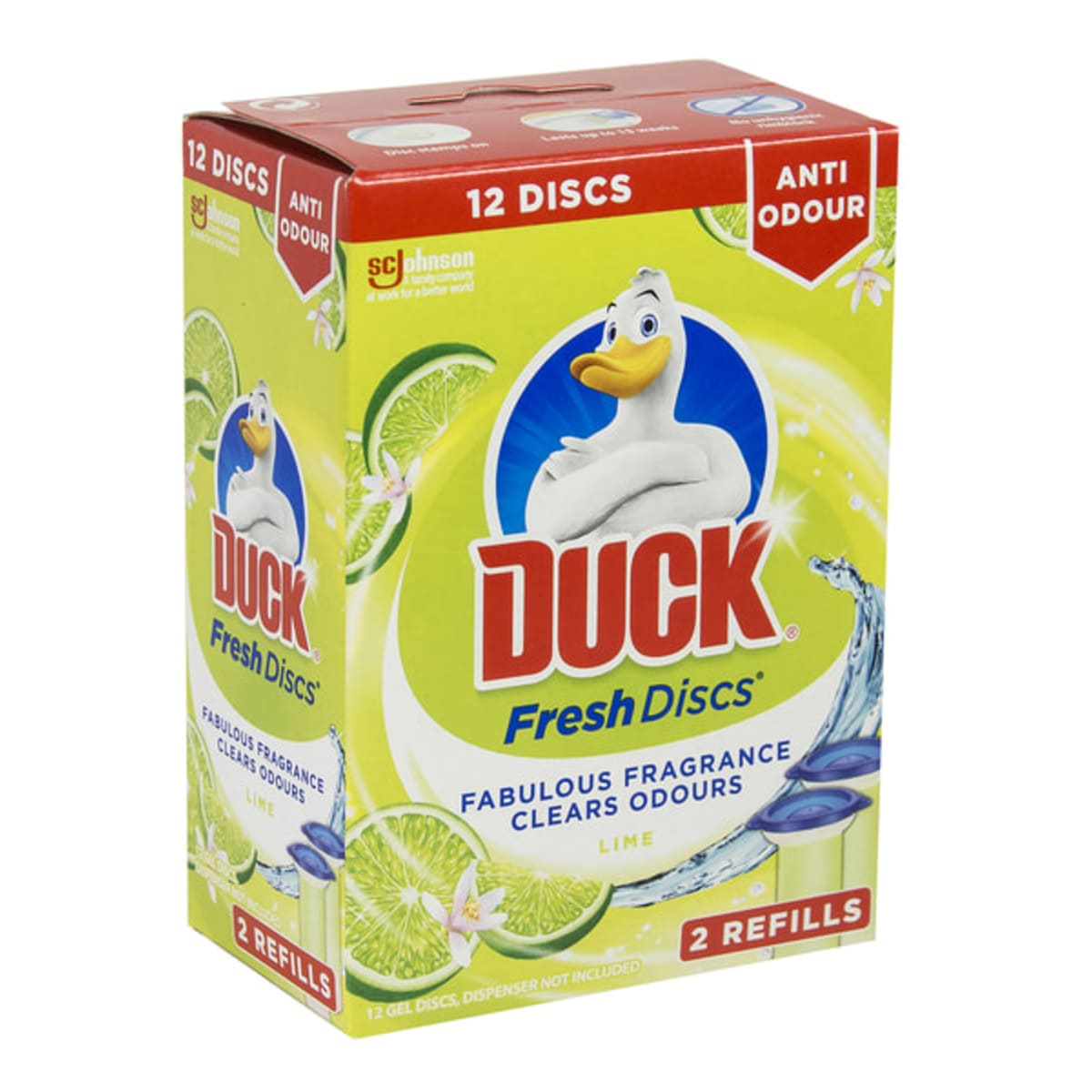 WC Duck 72 ml Fresh Discs täyttöpakkaus