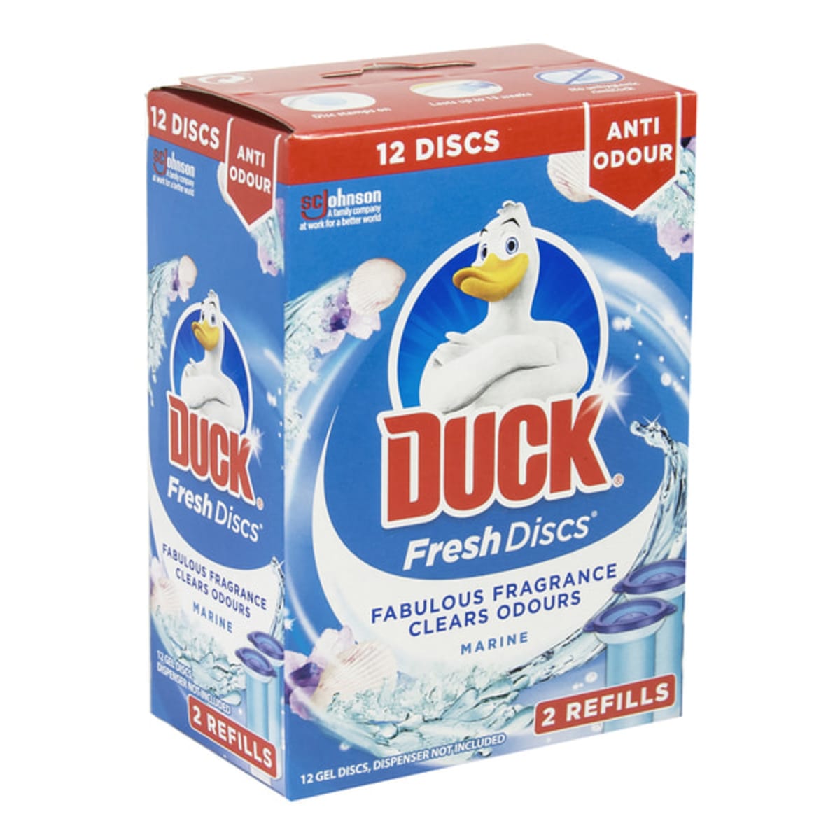 WC Duck 72 ml Fresh Discs täyttöpakkaus