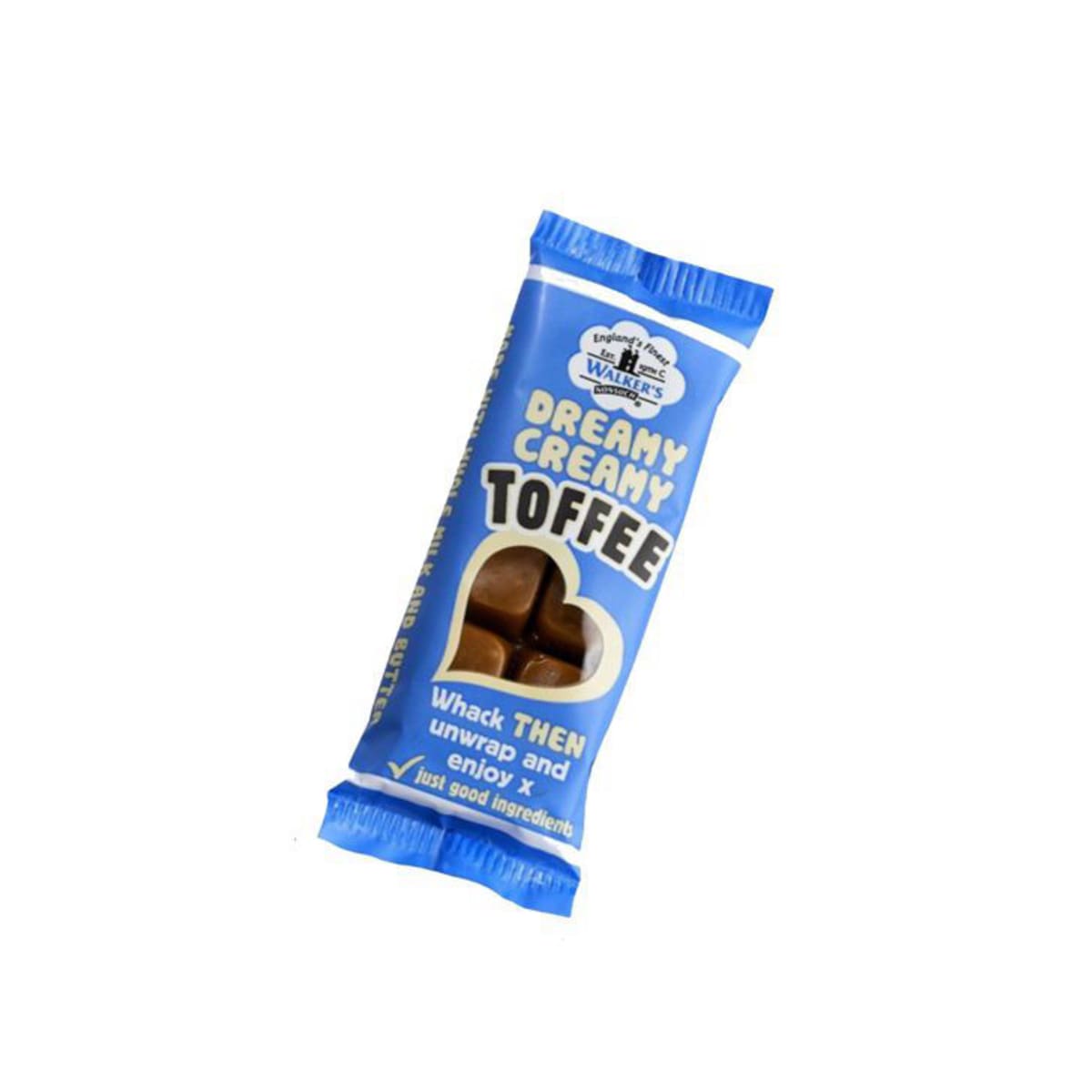 Walkers Creamy Toffee 50 g patukka  verkkokauppa