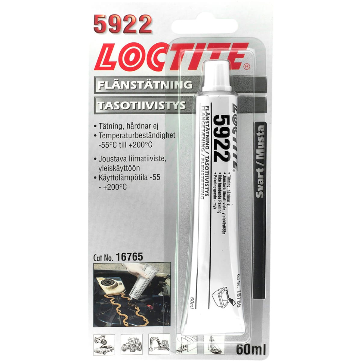 Loctite 5923 punaruskea tiivisteliima 117 ml - Savenmaa verkkokauppa