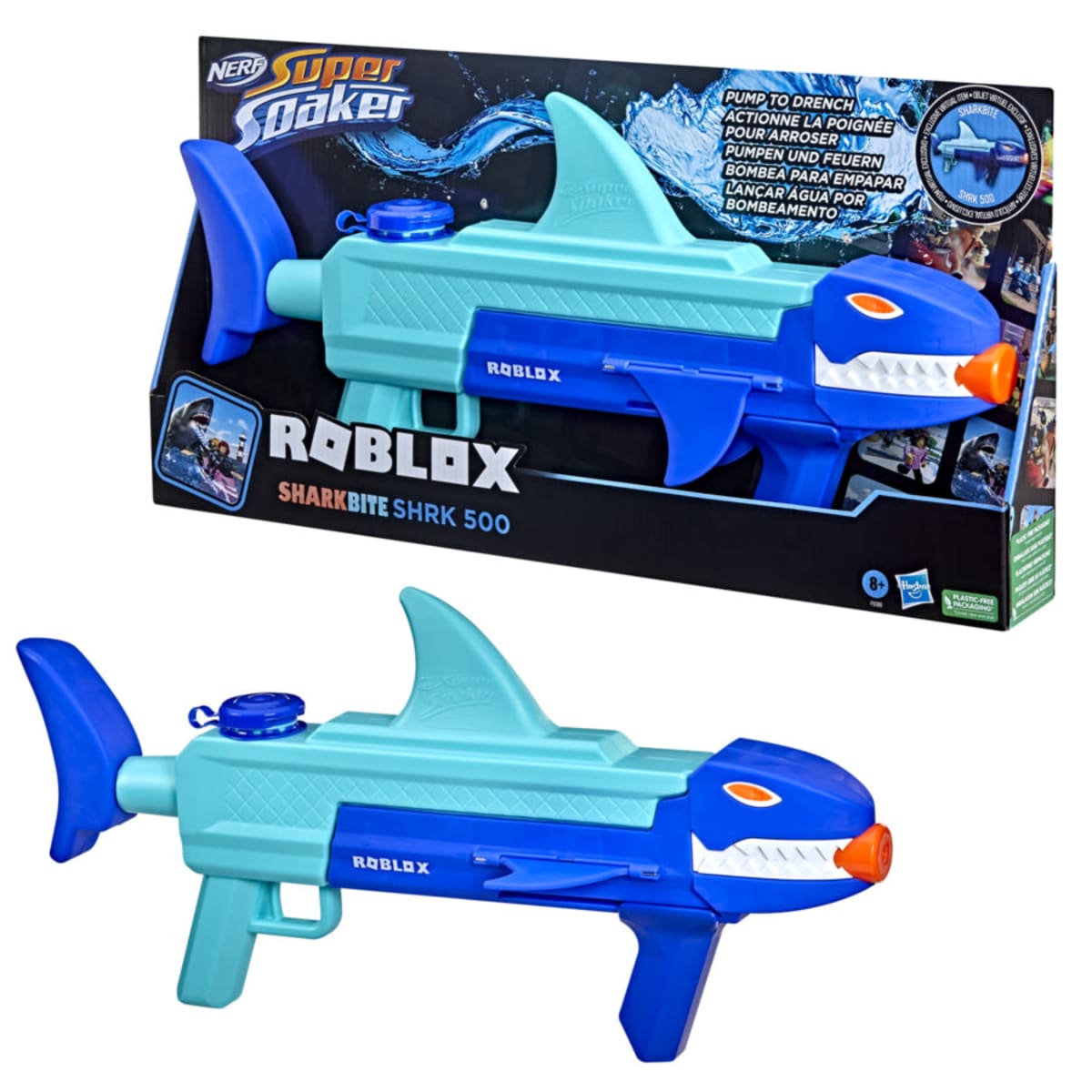 Nerf Super Soaker Roblox Jaws vesipyssy  verkkokauppa