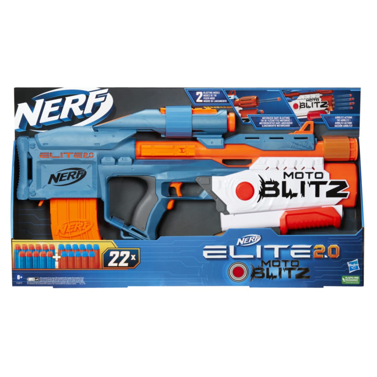 NERF Elite 2.0 Motoblitz CS-10 Blaster from Hasbro Review! 