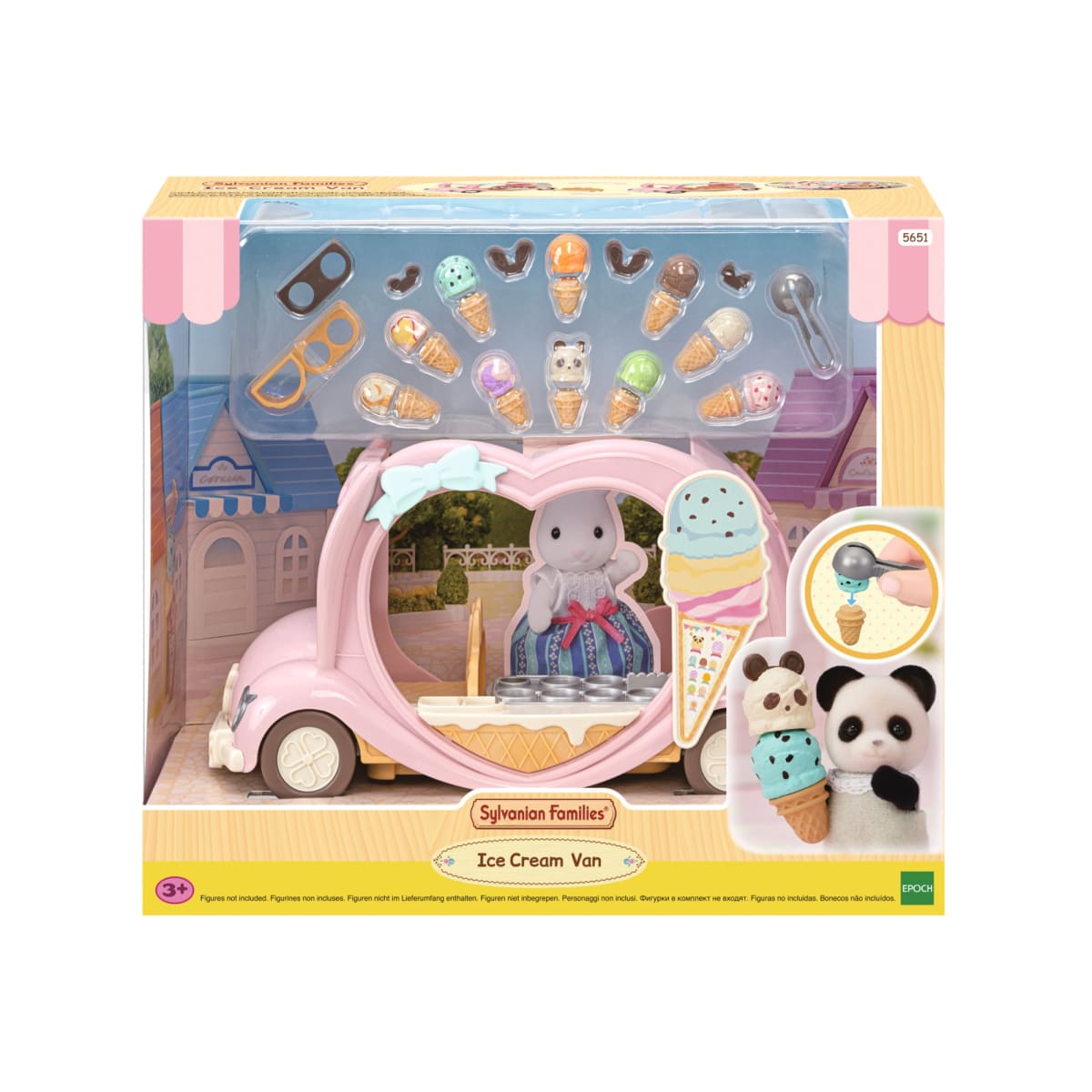 Sylvanian Families 5651 Jäätelöauto  verkkokauppa