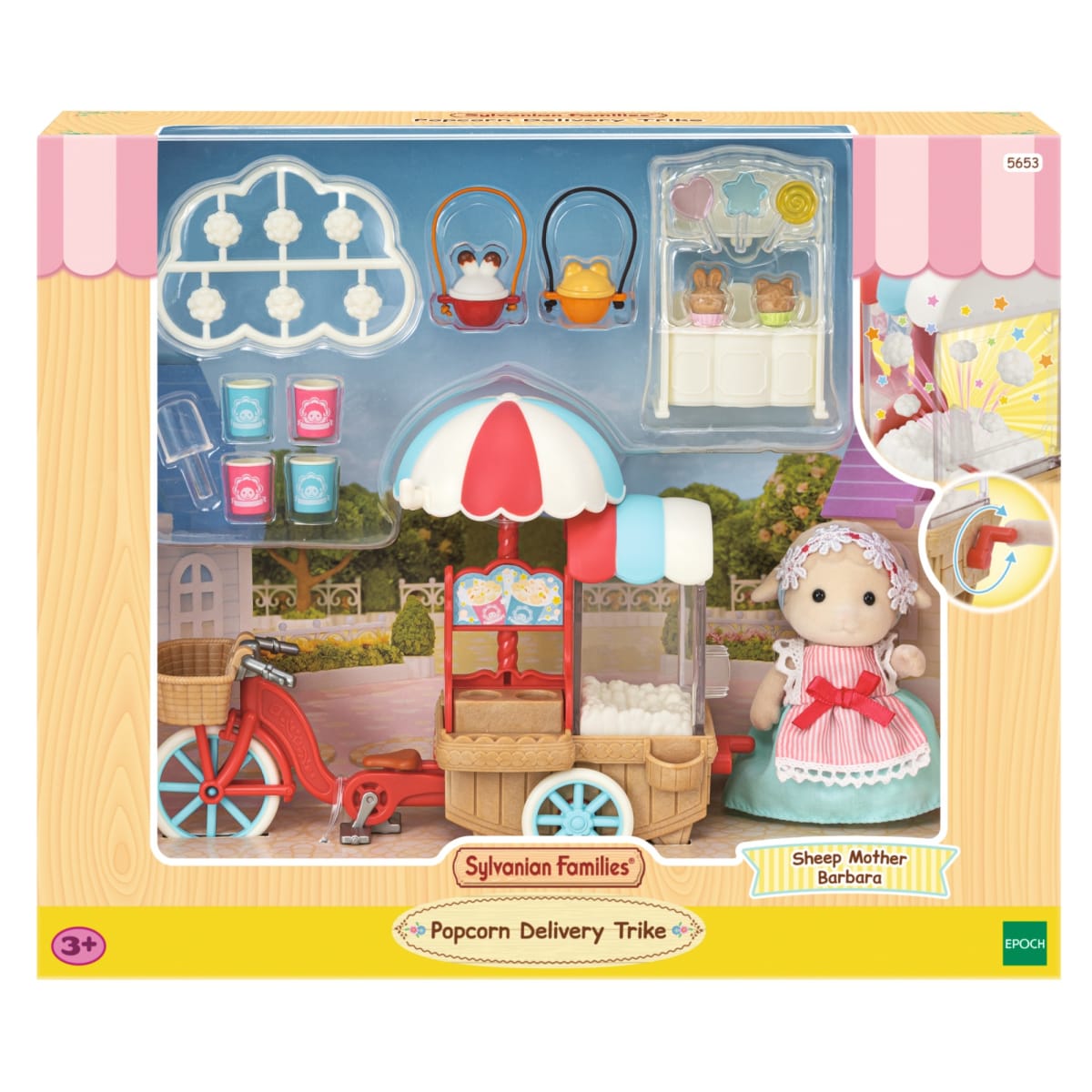 Sylvanian Families 5653 Popcornpyörä leikkisetti   verkkokauppa