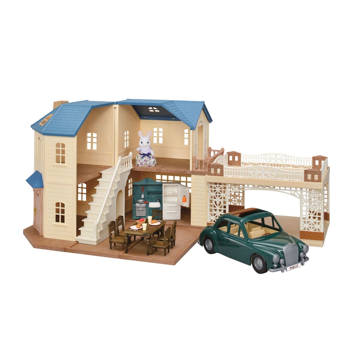 Sylvanian Families Kartano autokatoksella lahjapakkaus   verkkokauppa