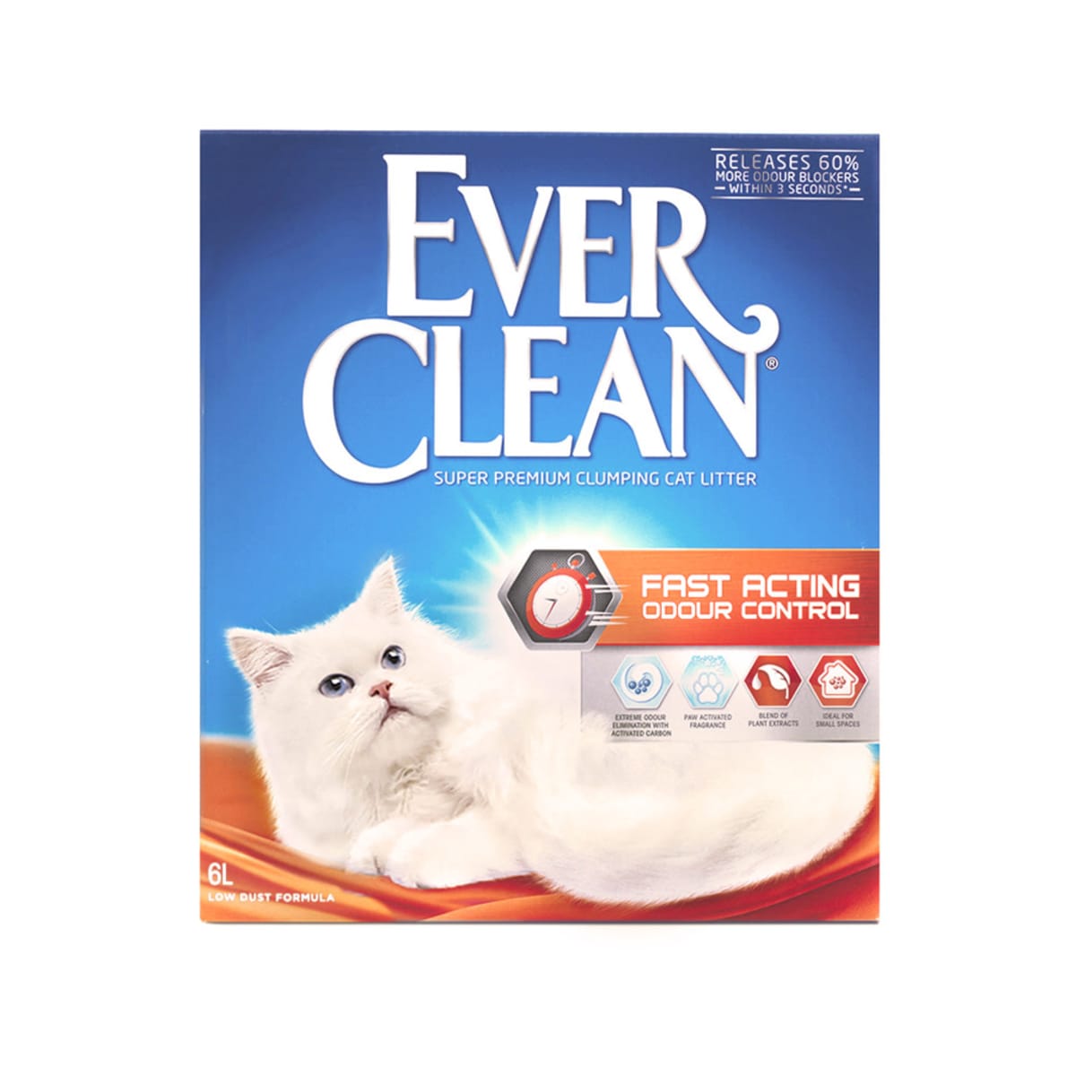 Ever Clean Fast Acting 6 L kissanhiekka  verkkokauppa