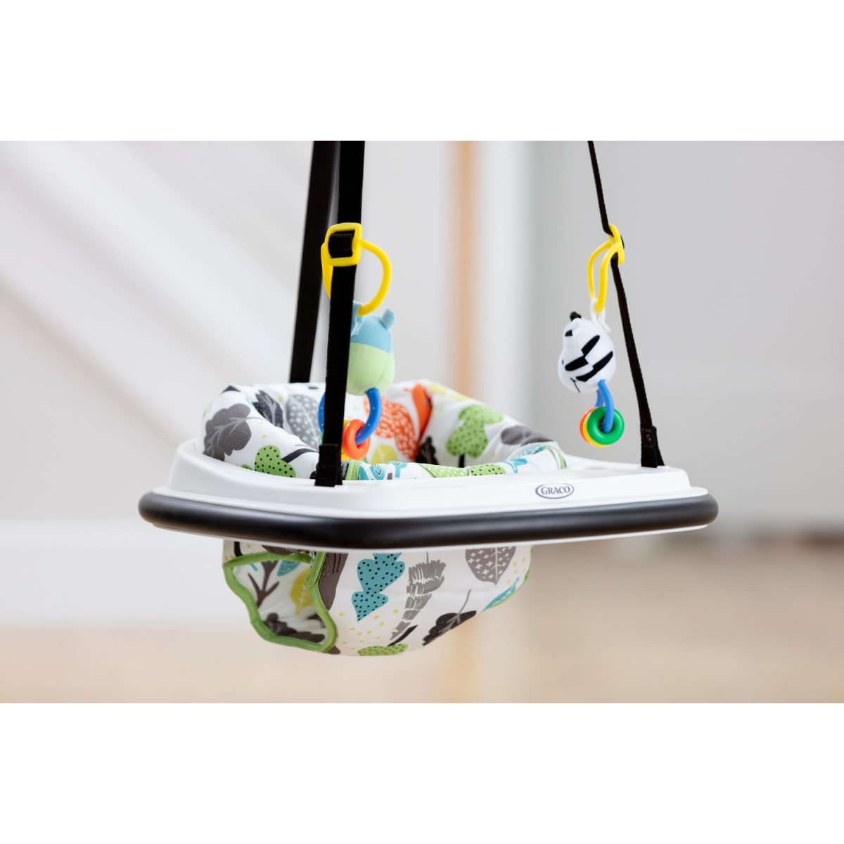 Graco Bumper Jumper Bear Trail vauvakeinu Karkkainen