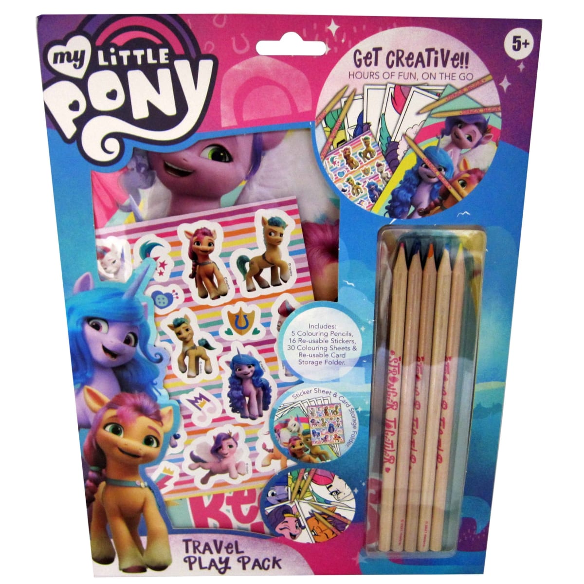 My Little Pony Travel Play Pack värityssetti  verkkokauppa