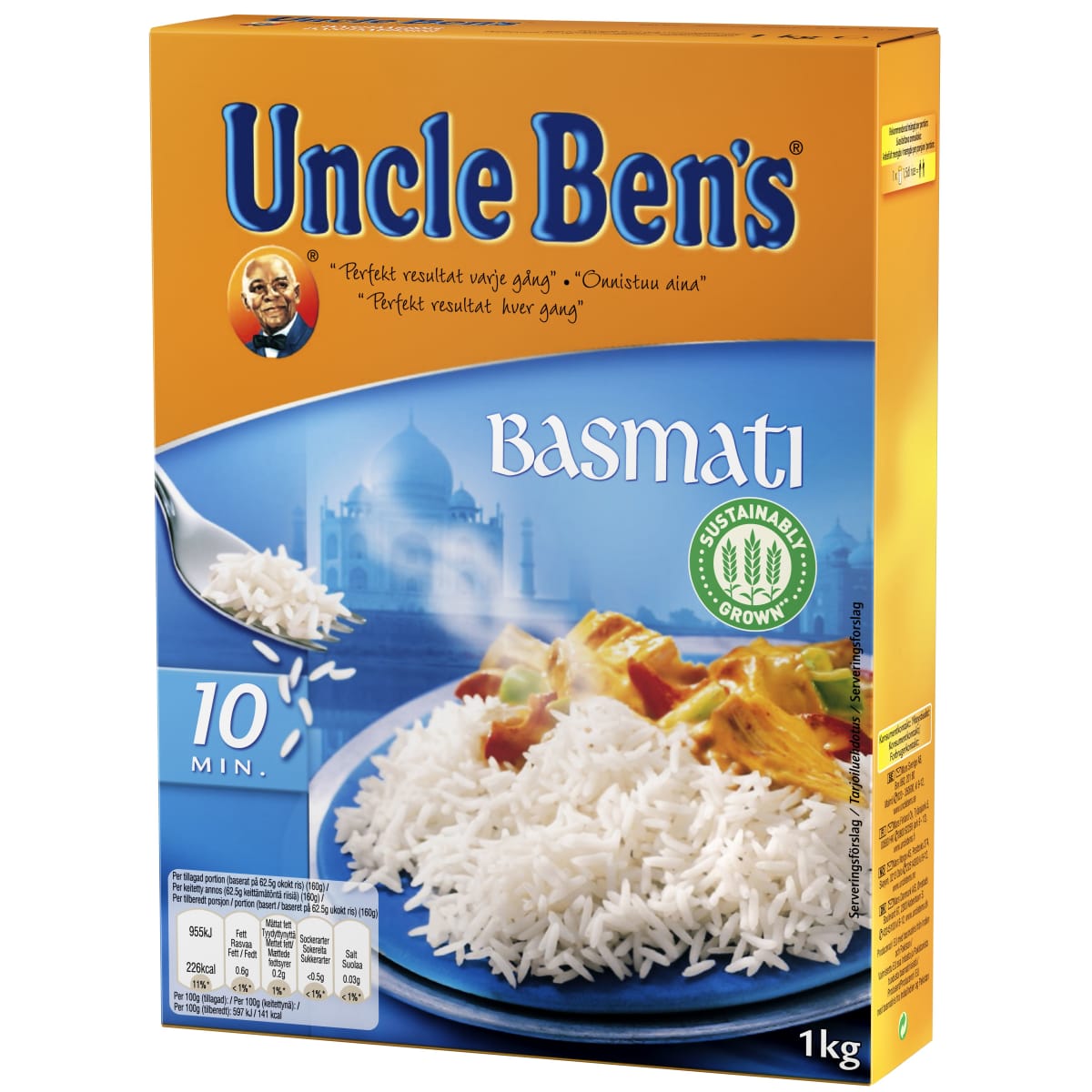 Uncle Ben's 1kg basmatiriisi  verkkokauppa